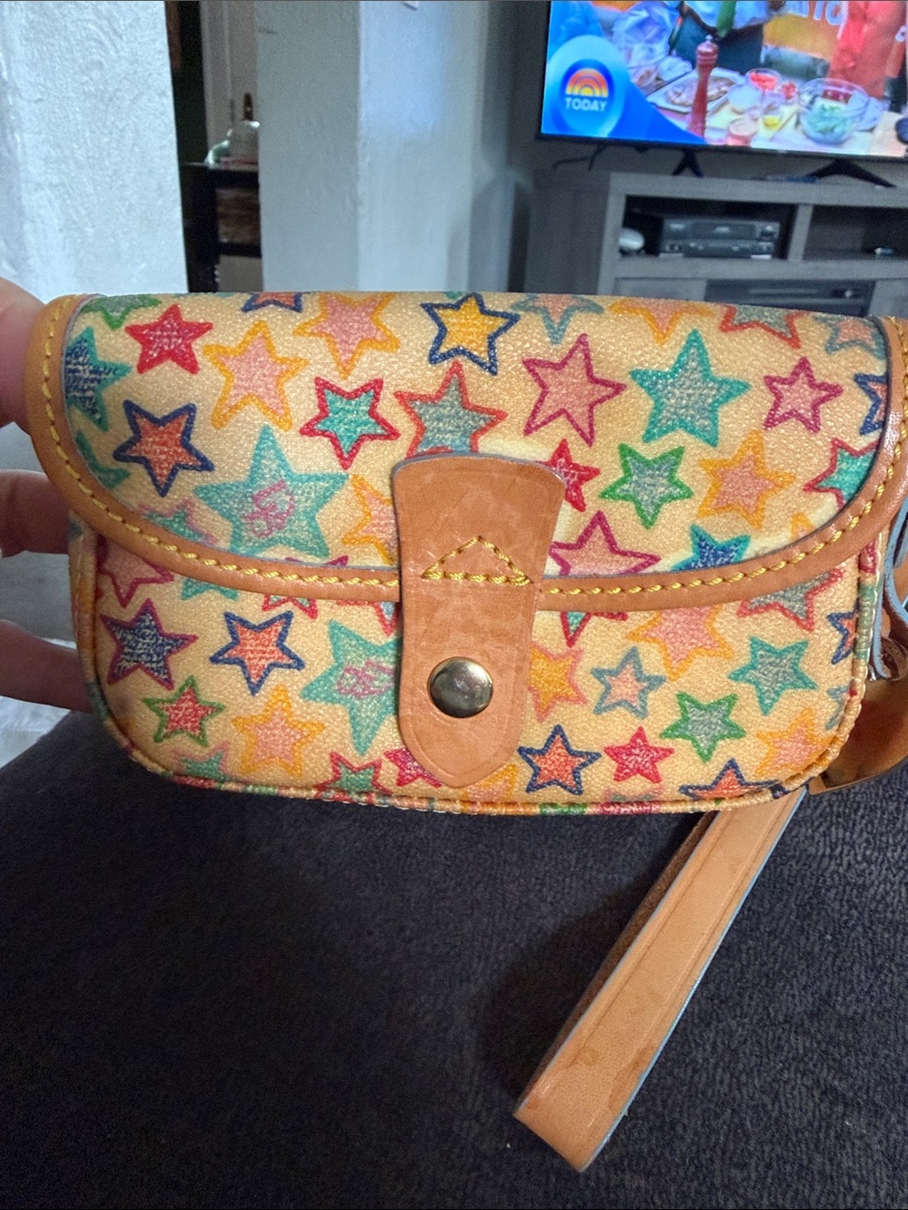 Dooney and Bourke vintage star wristlet